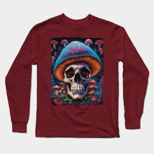 shroomy skull IX Long Sleeve T-Shirt